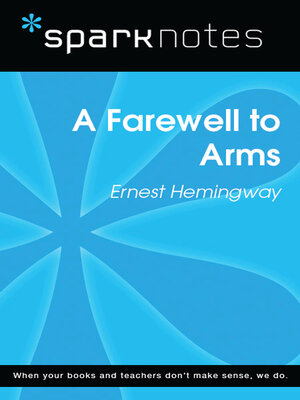 cover image of A Farewell to Arms (SparkNotes Literature Guide)